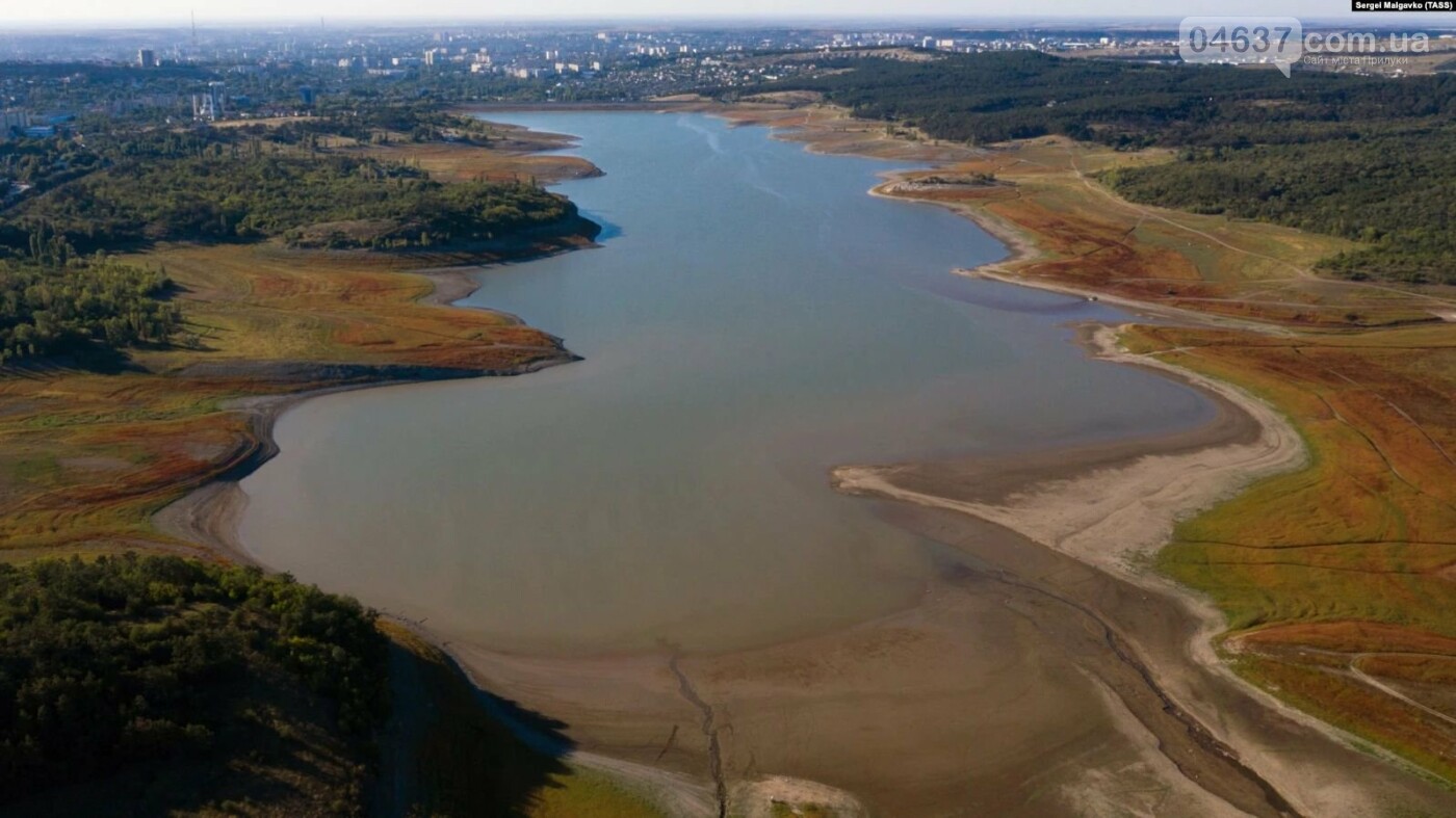 Тайганське водосховище, вересень 2020 року.