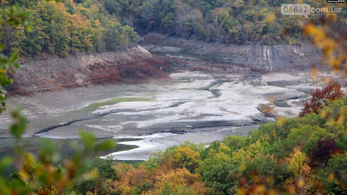 Ізобільненське водосховище, жовтень 2020 року.