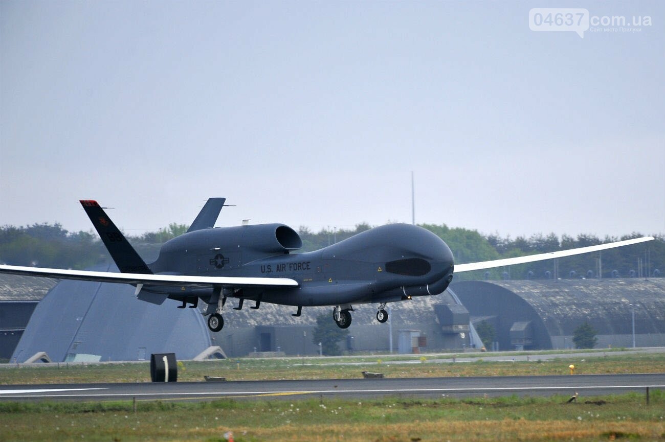 Безпілотний літальний апарат RQ-4 Global Hawk ПС США Фото з відкритих джерел.